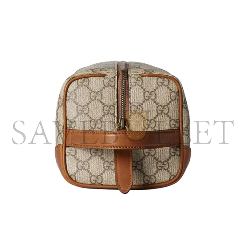 G*u*i gg emblem medium toiletry case 821163 (28*14*14cm)